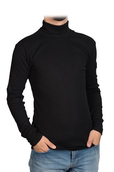 FATELLA Unisex Men's Full Turtleneck Knitwear Sweater