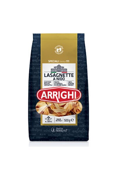 ARRIGHI Lasagnette A Nido Makarna 500 G