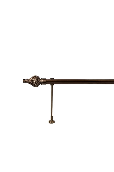 RUSTIKCIM Antik Rustik Bronz Fon Perde Askısı Krb-12 100 Cm