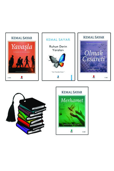Kapı Yayınları Kemal Sayar - Yavaşla - Ruhun Derin Yaraları - Olmak Cesareti ...