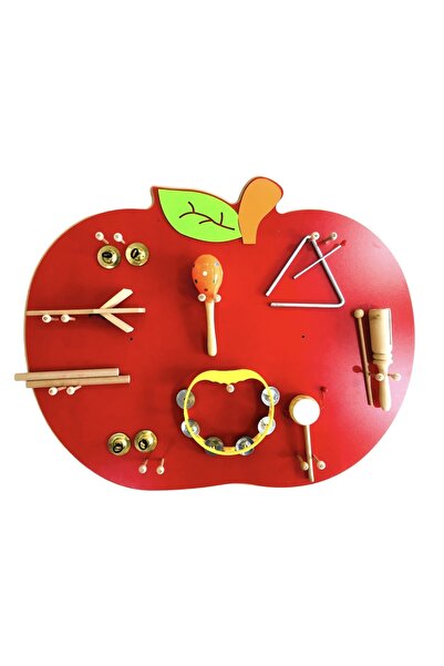Laylay Toys Elma Müzik Köşesi Çocuk-anaokulu-kreş Elma Müzik Köşesi 10 Parça ...