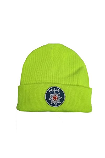 AskerVadisi Pls-trfk Acrylic Wool Beret Neon Green