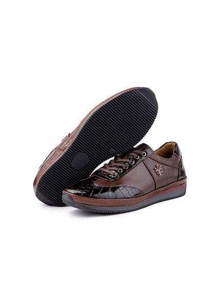 Ducavelli Blink Genuine Leather Men's Casual Shoes, Fur Inside Shoes, Winter Fur Shoes