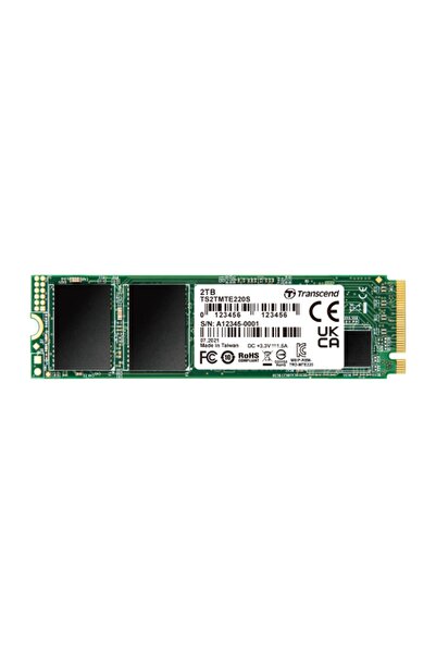 Transcend SSD Transcend 220S, 1TB, PCI-Express 3.0 x4, M.2