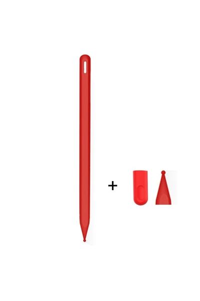 Loges Apple Pencil 2. Nesil Kılıf Silikon Yumuşak Tam Koruma Kılıfı Kalem Fon...