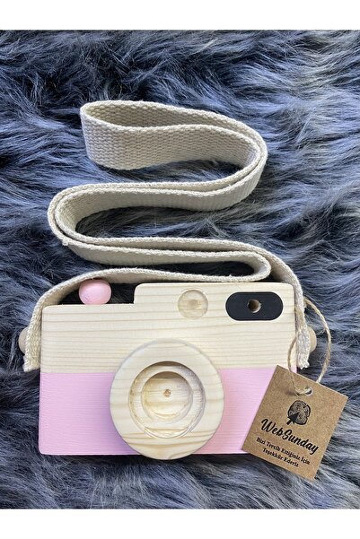 aswood لعبة كاميرا خشبية للأطفال، لعبة مونتيسوري لعمر سنة واحدة، لعبة خشبية ع...