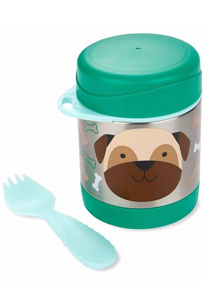 Skip Hop Pug Style Stainless Steel Thermos