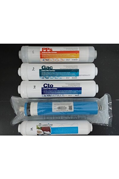 Water Quality Truva Arıtma Kapalı Kasa Su Arıtma Cihazı Filtre Seti 5'li Jaco...