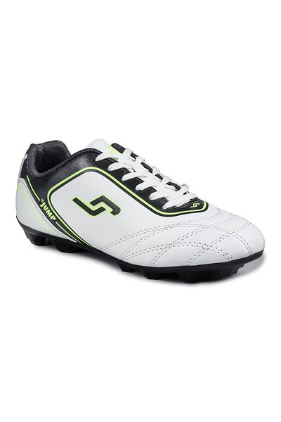 Jump Steigeisen Schuhe - Weiß - Flacher Absatz