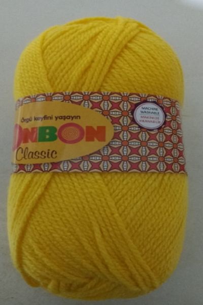 BONBON Κλασικό Κίτρινο 1 Τεμάχιο Χρώμα: 98217