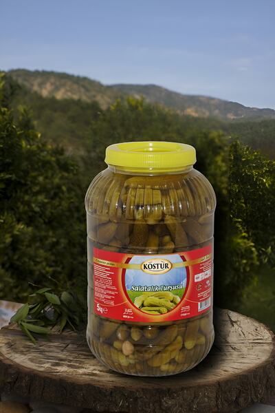 kostur 5 Kg Pet 1 No Kornişon Turşu