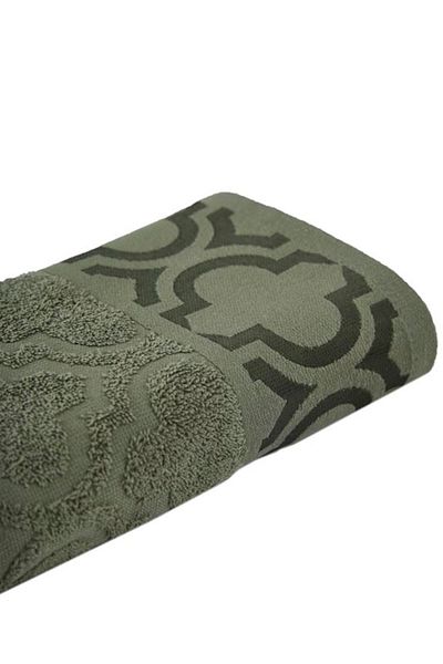 KİRAZHOME Πετσέτα Sahra Jacquard Khaki (50x90)
