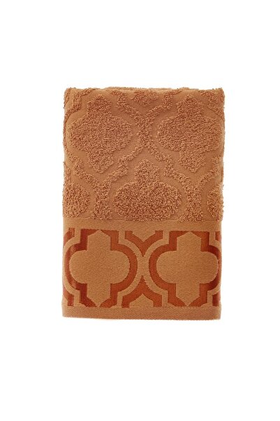 KİRAZHOME Сахра жакардова рушник помаранчевий (50x90)