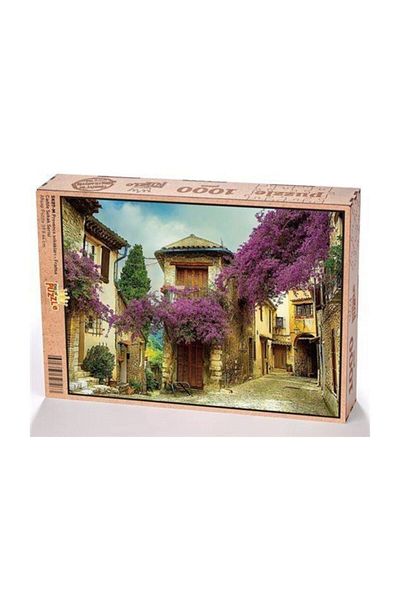 King Of Puzzle Provence Streets France Wooden Puzzle 1000 Pieces