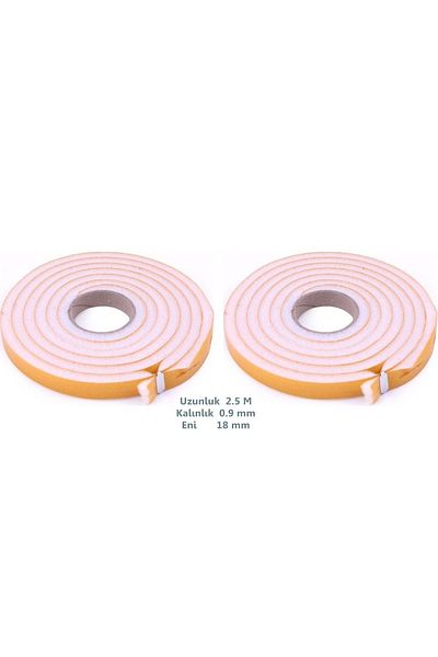 EbruliHomeArt 2-Piece Door Window Sponge Insulation Tape