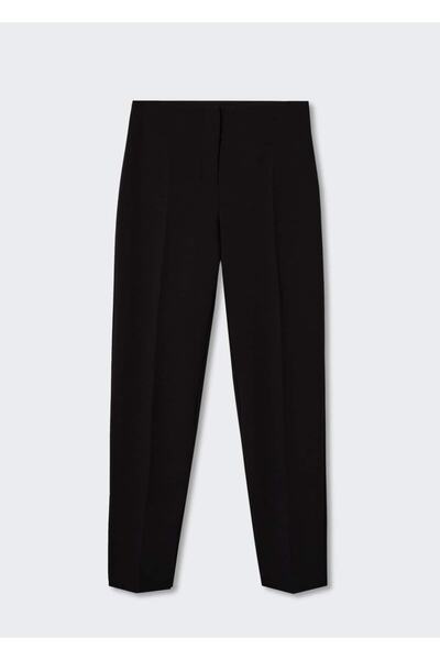 MANGO Woman Paçaları Yırtmaçlı Pantolon