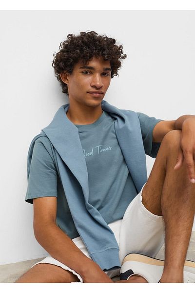 Mango Teen Друкований Tisort