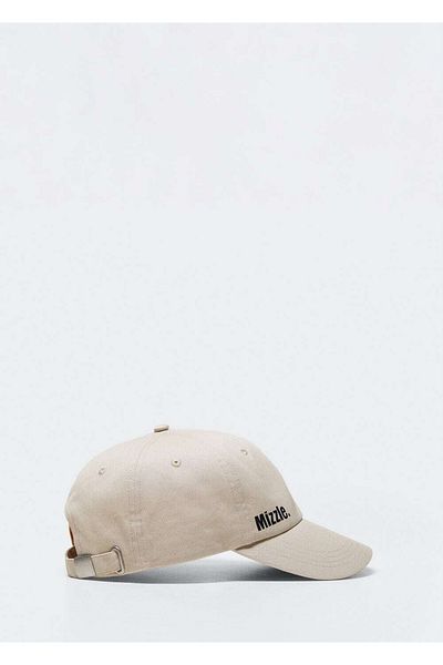 MANGO Man Graphic Patterned Cotton Hat