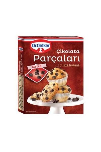 Dr. Oetker Dr.oetker Bitter Çikolata Parçaları 70 G ( 9 Adet )