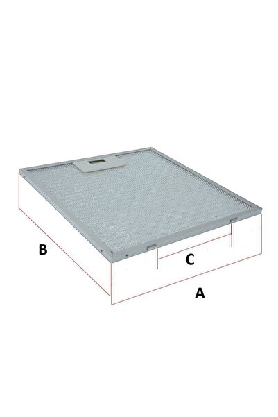 EHLA Filtre Simfer 26x32,5 Cm. Davlumbaz Filtresi