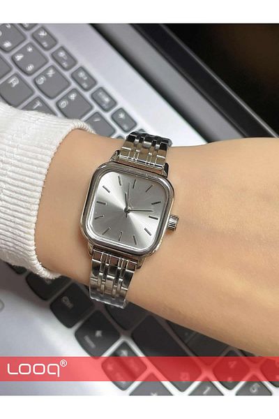 LOOQ Retro Cord Minimal Women's Wristwatch