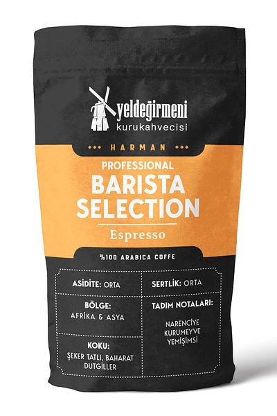 Yeldeğirmeni Kurukahvecisi Professional Barista Option (Easpresso Coffee) 500g Espresso Coffee