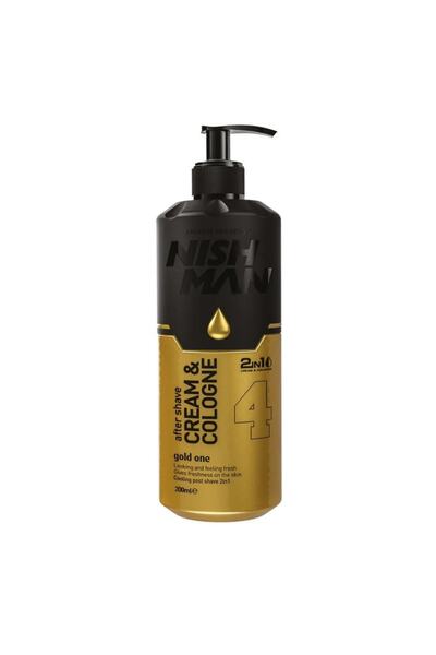 NISHMAN 04 Tıraş Sonrası Krem & Kolonya / One Million Kokusu 200 Ml