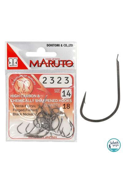 MARUTO 2323 Bn Tekli İğne Siyah # 14  18 Adet