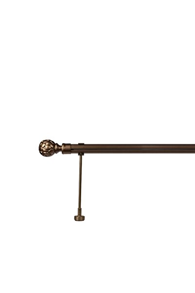 RUSTIKCIM Antik Rustik Bronz Fon Perde Askısı Krb-3 100 Cm