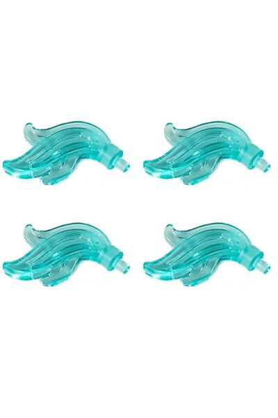 LEGO Orjinal Custom Aksesuar Minifigür Minifigure Headgear Şovalye Tüy Ateş S...