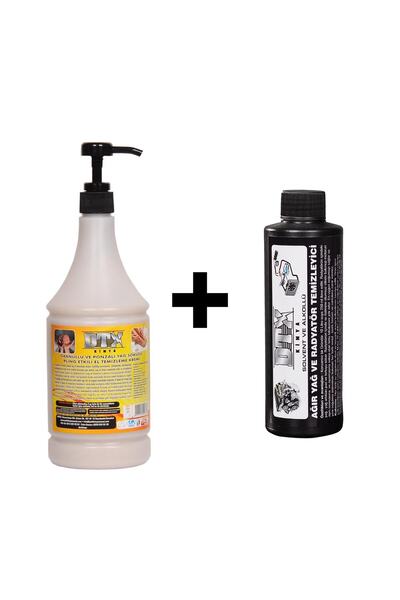 Dtx Kimya Ponza'lı (talaşlı) El Temizleme Kremi ( Sabunu) 1 Kg & Alkollü Inte...