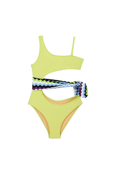 SHELLSEA Girl's Bow Swimsuit