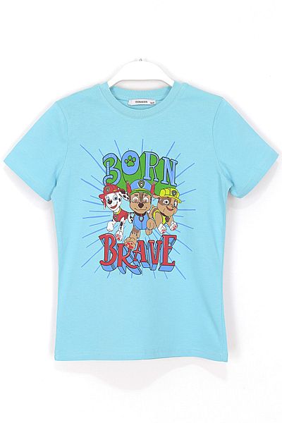DobaKids Paw Patrol Printed Baby T-shirt Turquoise