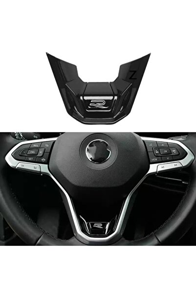 vagmarket AUTOGP Vw golf 8 r direksiyon orta trimi siyah