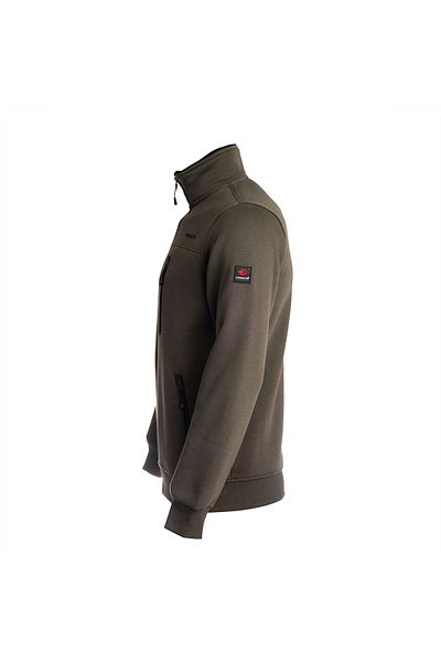 Cresta Men's Khaki Zippered Jacket