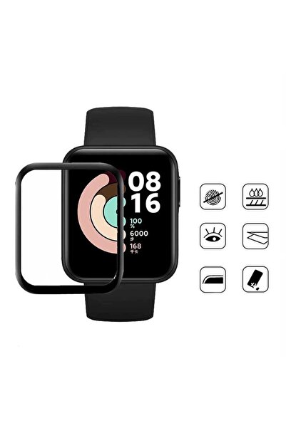 Nezih Case Xiaomi Mi Watch Lite Ppm Kavisli Güçlendirilmiş Ekran Koruyucu