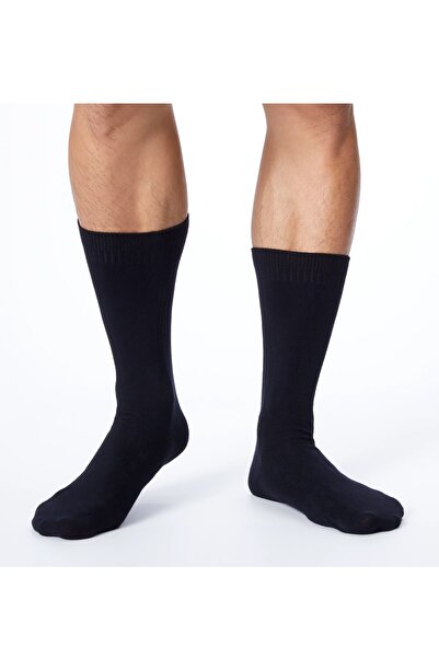 Komten Ανδρικές κάλτσες μαύρες 6 τεμαχίων