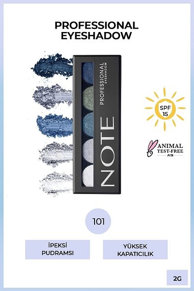 NOTE 101 Model Professional Eyeshadow Palette - Key: 7878715