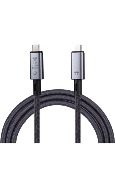 Ally Usb 3.2 100w Type-c To Type-c 8k Görüntü-data Ve Ultra Hızlı Şarj Kablos...