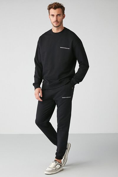 GRIMELANGE Trainingsanzug - Schwarz - Relaxed Fit