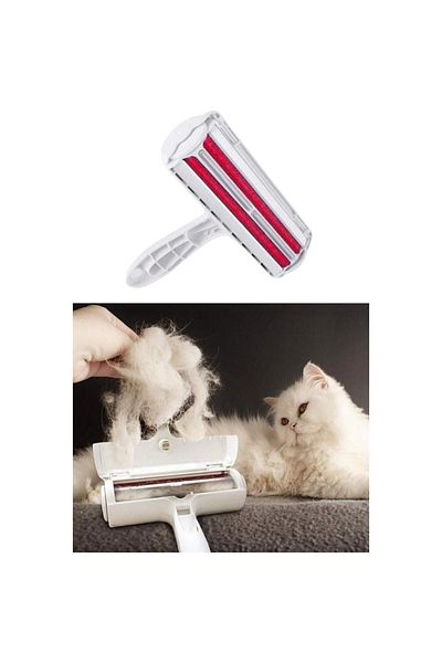 Neler Geldi Neler New Generation Cat Dog Hair Collector Apparatus with Chamber Purse Clothes Carpet Hair Cleaner Hair Dust Collect