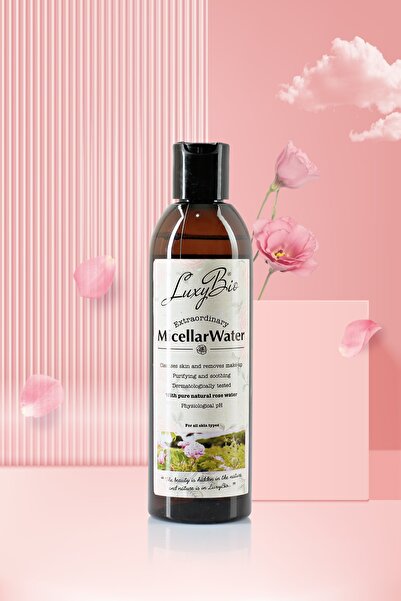 Luxy Bio ماء ميسيلار طبيعي لتنظيف المكياج 250 مل