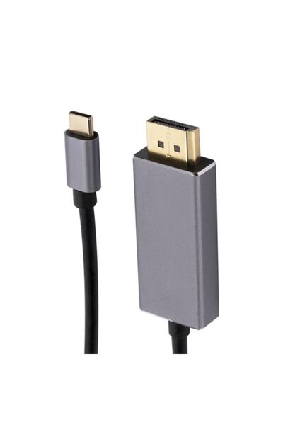Ally Type-c To Displayport 8k 60hz Çevirici Görüntü Kablosu 1m - Hdtv Projektör Siyah
