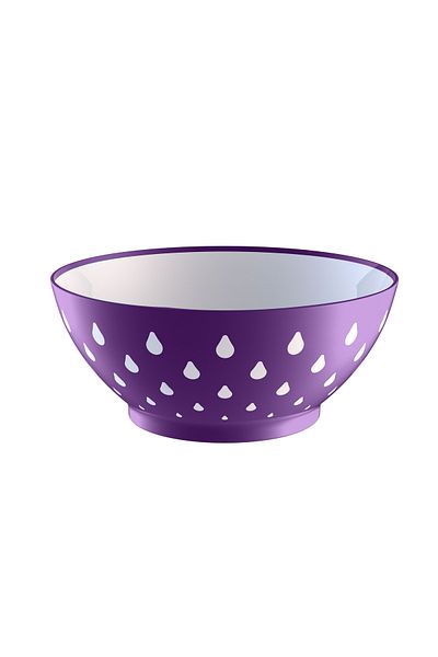 Melkan Home Drop Pattern Bowl Multi-Purpose Bowl 3 Liter Purple