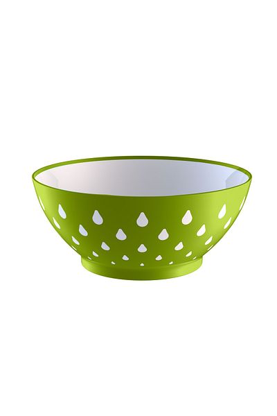 Melkan Home Drop Patterned Bowl Multi-Purpose Bowl 3 Liter Millenium Green