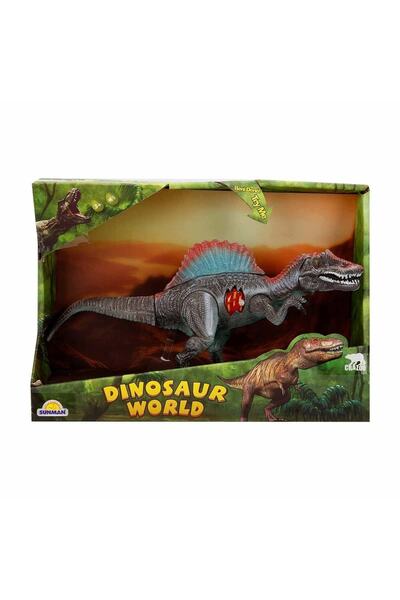 Genel Markalar Dinosaur World Sesli Dinozorlar 23 Cm - Dikenli Mavi Sırt
