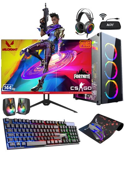 Zeiron Apache X17 I5-3470 16gb 128gb Ssd+320gb Hdd Gt730 24" 144hz Oyuncu Mas...
