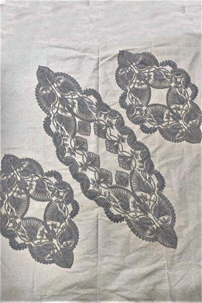 Çt Çeyizci Tekstil Salon Takımı, Yatak Odası 3 Parça Sehpa Örtüsü, Masa Örtüs...