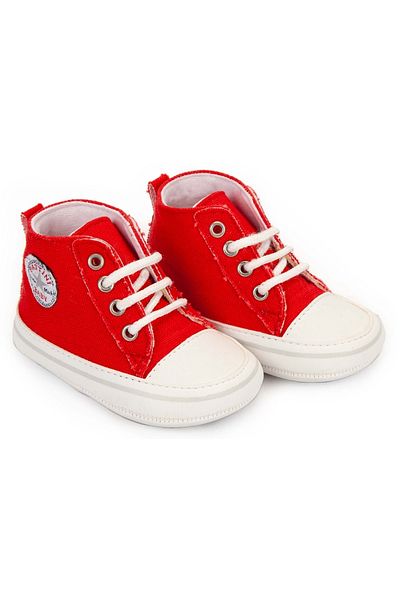 Baby Pattini Newborn Baby Shoes, Ilkadım Home Shoes, Anti-Sweat Cotton Lined