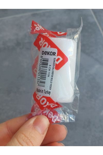 Dekor Fırça Decor Sponge Roller Refill 5cm